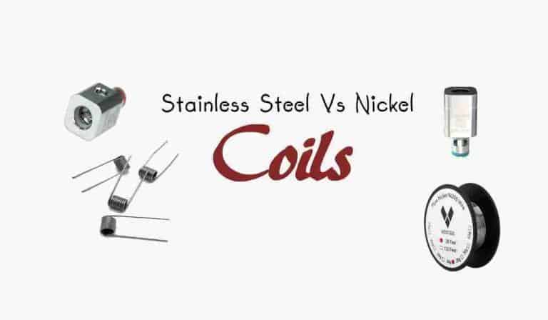 Stainless steel and nickel coils
