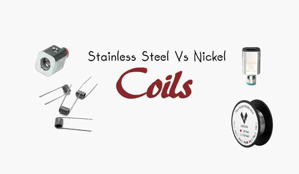 Stainless steel and nickel coils