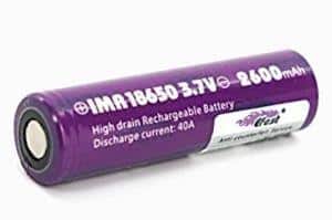 18650 Battery 2600 mAh