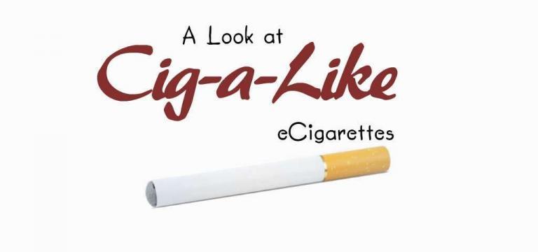 A Look at Cig-a-Like eCigarettes