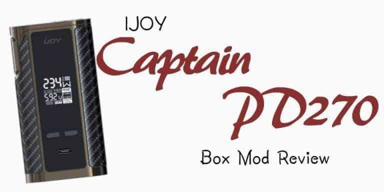 Full review of the IJOY Captain PD270