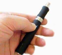 Size of the Jac Vapour Series S shown in a hand
