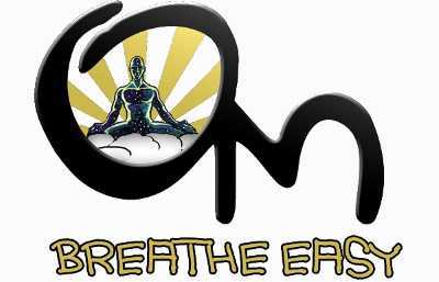The Om Vapor logo