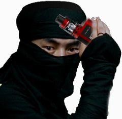 Vaping in secret being discrete
