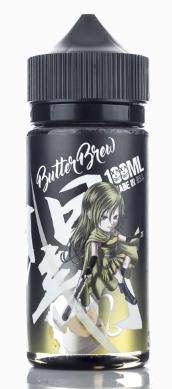 Bottle on its own of the Yami Vapor Butter Brew
