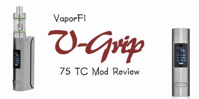 VaporFi V-Grip 75 TC Starter Kit Review
