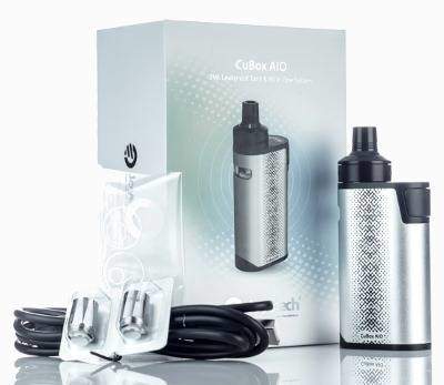 Packaging of the Joyetech CuBox AIO starter kit