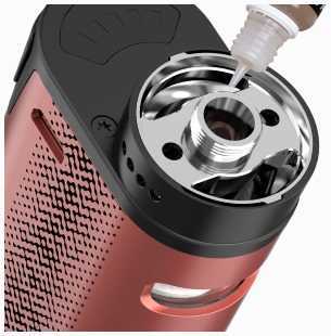 The tank on the Joyetech CuBox AIO starter kit