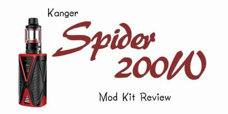 In-depth Kanger Spider 200W Mod Kit Review