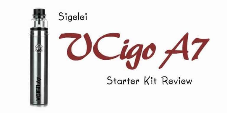 Review of the Sigelei VCigo A7 Starter Kit