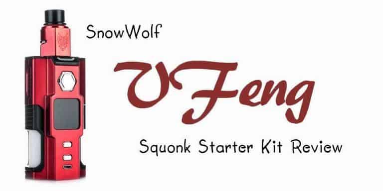 Review of the SnowWolf VFENG Squonk Starter Kit