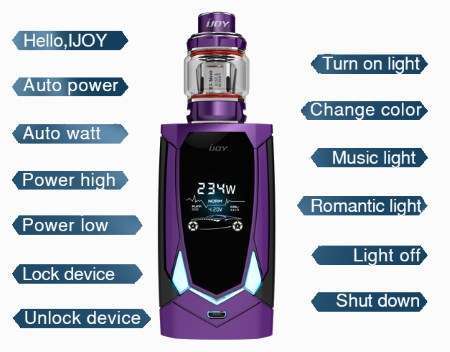 IJOY Avenger 270 Voice Control Starter Kit Review by SmokeTastic