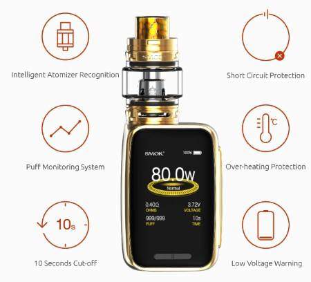 features of the SMOK X-Priv Baby Kit