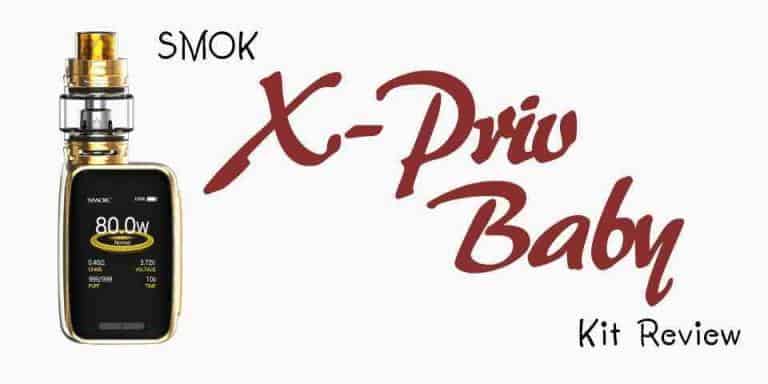 Complete review of the SMOK X-Priv Baby Kit