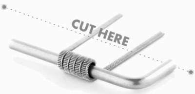 Cutting the coils to length