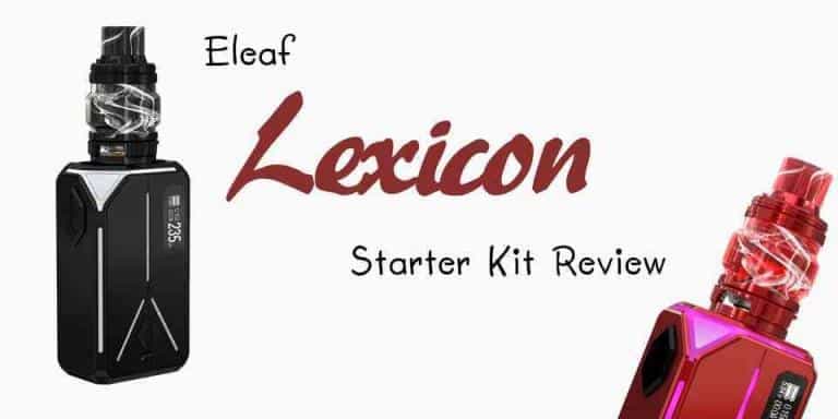 Eleaf Lexicon Kit With ELLO Duro Mesh Tank Review