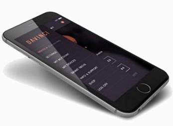Smartphone app for the Davinci IQ vaporizer