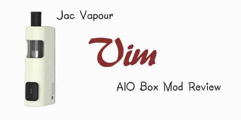 Jac Vapour VIM AIO Box Mod Review