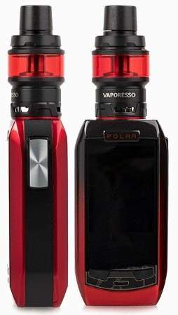 Front and side view of the Vaporesso Polar kit
