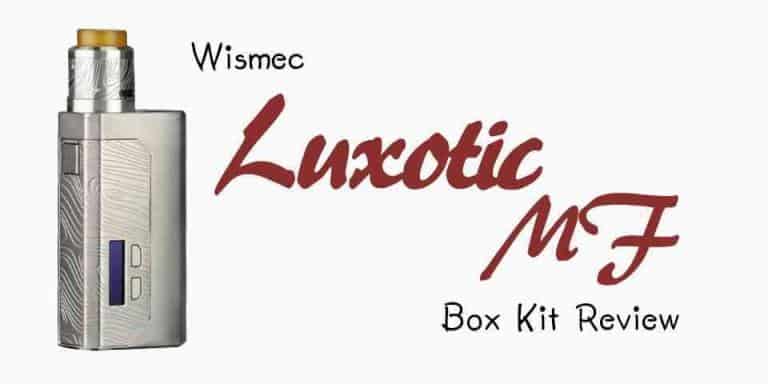 Wismec Luxotic MF Box Kit Review