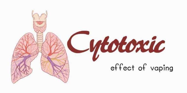Looking at the Cytotoxic Effects of Vaping and damage to the lungs