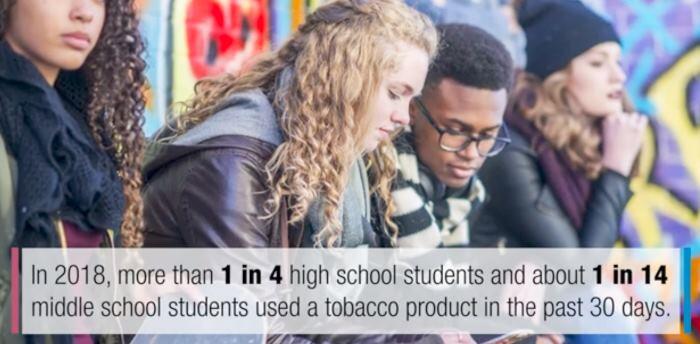 1 in 4 high schoolers used in the last 30 days