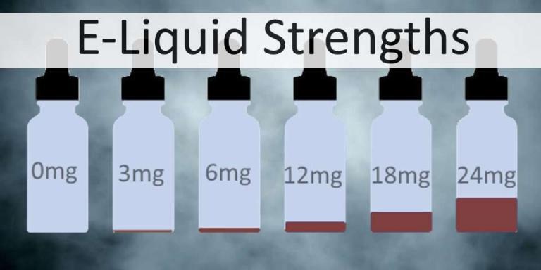 Vaping Nicotine Strengths