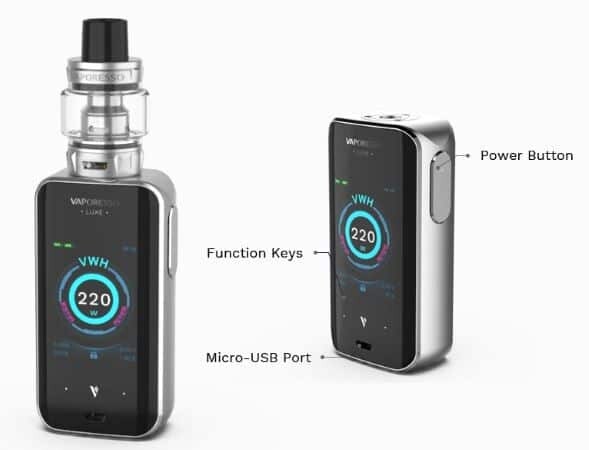 elfbar nachfüll pod läuft aus VAPORESSO Luxe QS main image 0