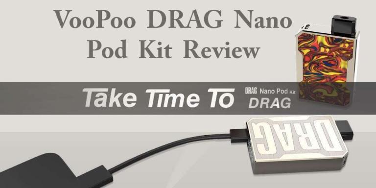 VooPoo DRAG Nano Pod Kit Review By SmokeTastic