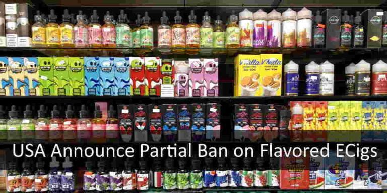 The US Announce Partial Ban on Flavored E-Cigarettes