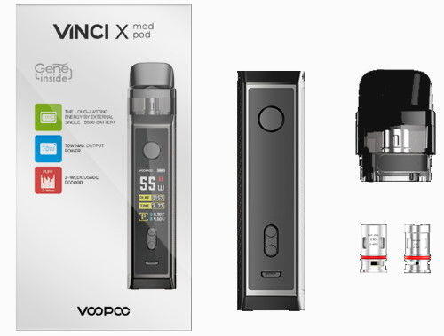 elfbar nachfüll pod läuft aus Comparison between VOOPOO VINCI X 2 and VINCI 2 – everzon.com main image 0
