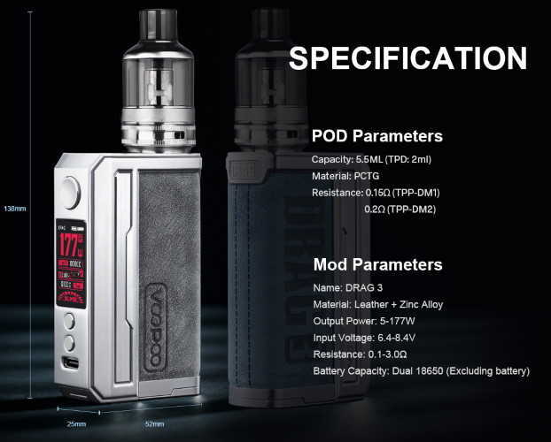 VooPoo Drag 3 TPPX Starter Kit Review
