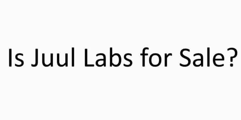 Is juul Labs For Sale?