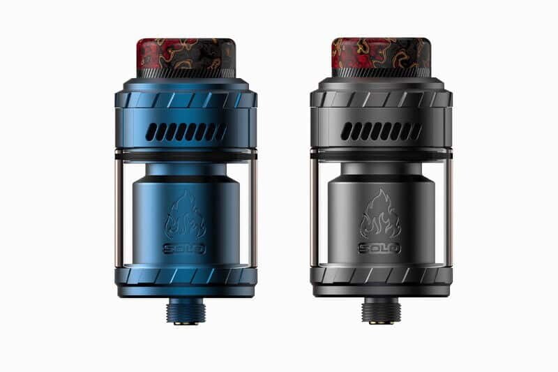 Blue and black versions of the ThunderHead Creations Blaze Solo RTA