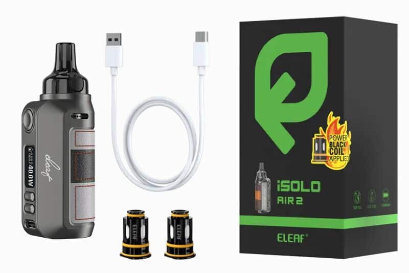 Eleaf iSolo Air 2 Pod Mod Kit Review