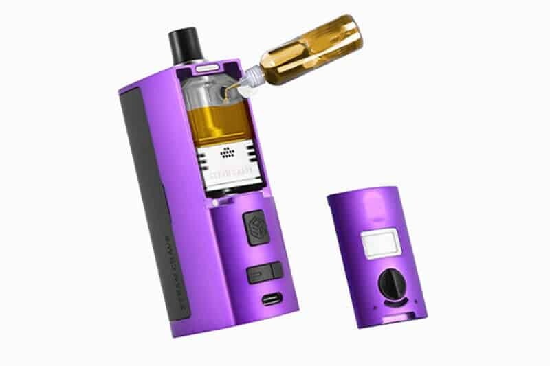 Refilling the Steam Crave Meson AIO Vape