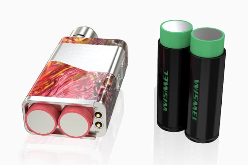 Battery Options on the WISMEC LUXOTIC NC Dual Kit