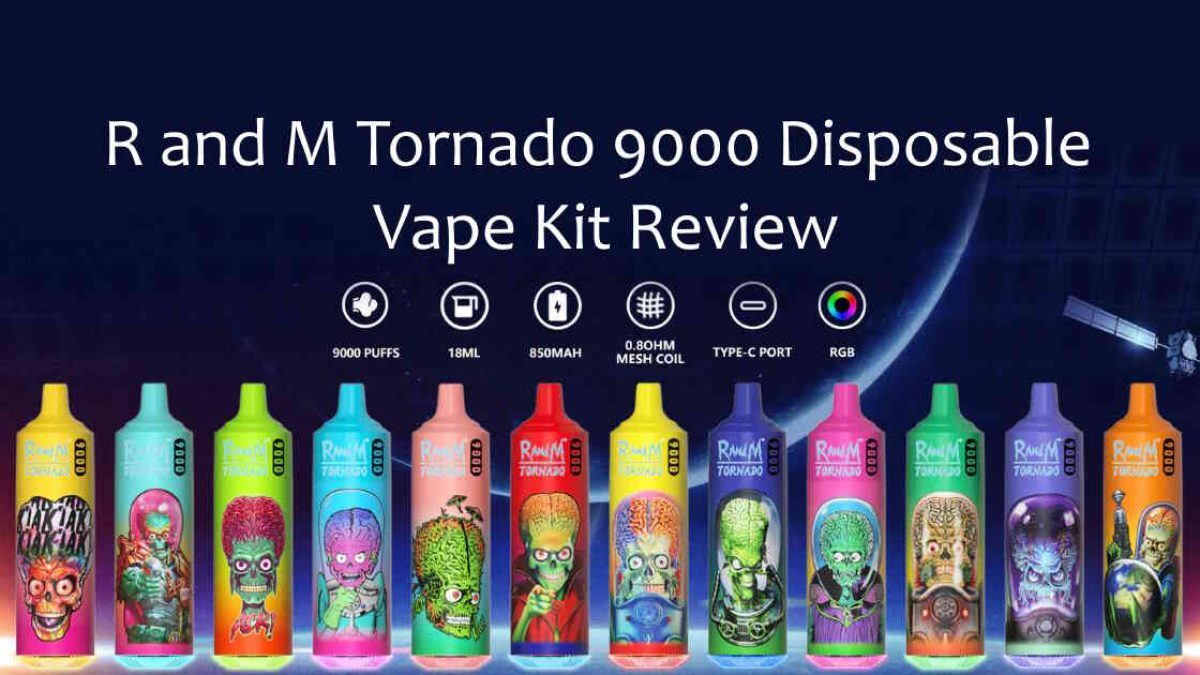 R and M Tornado 9000 Disposable Vape Kit Review