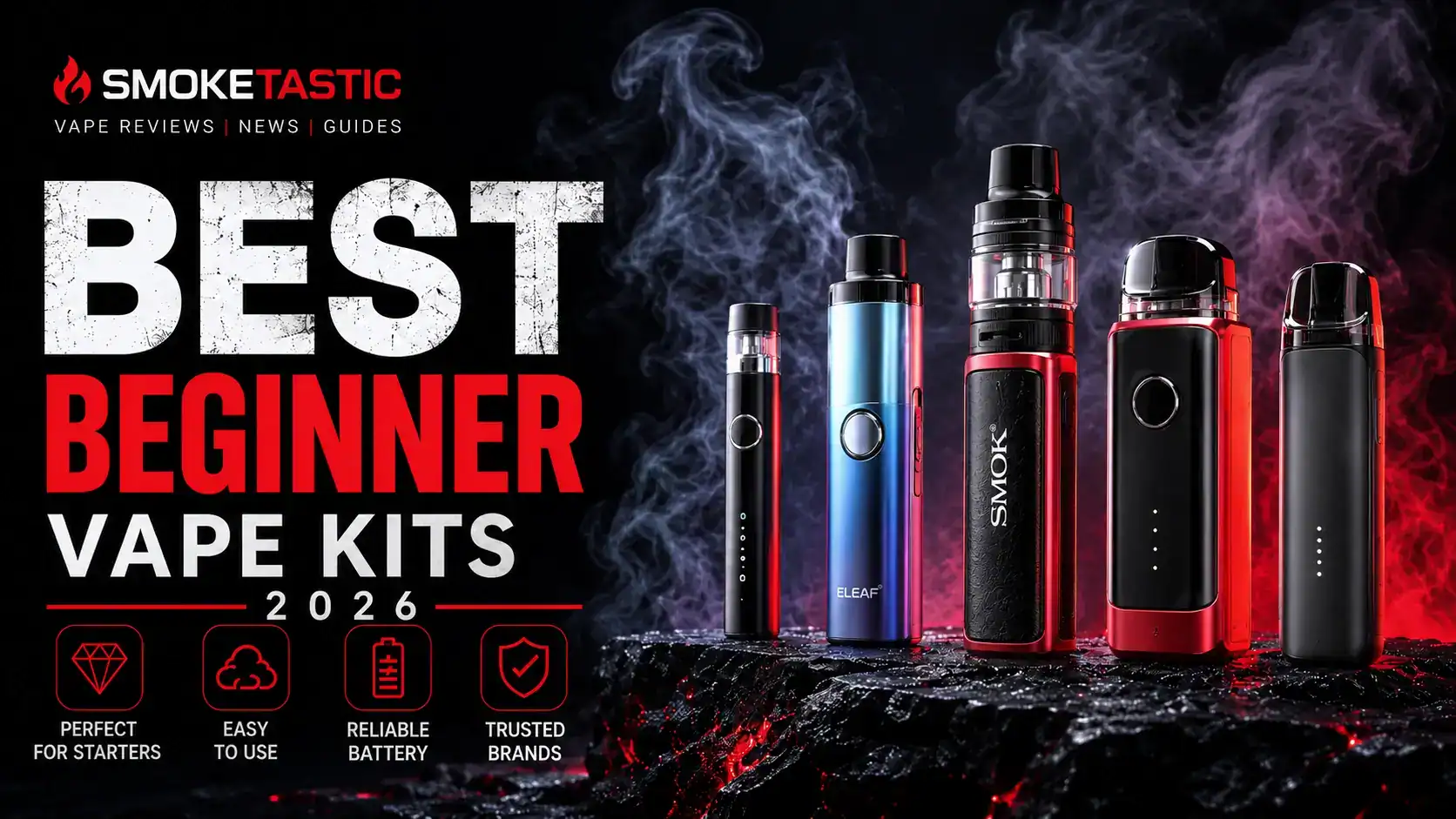 The Best Beginner Vape Kits in 2026