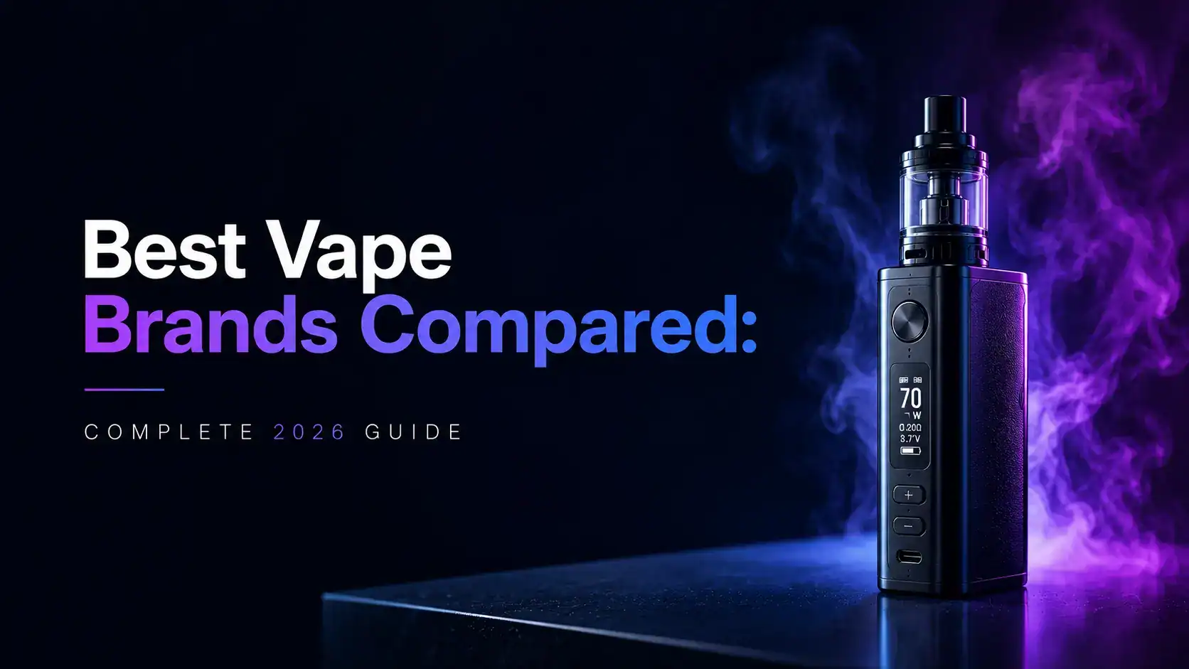 Best Vapes In 2026 — Expert Reviews & Comparisons