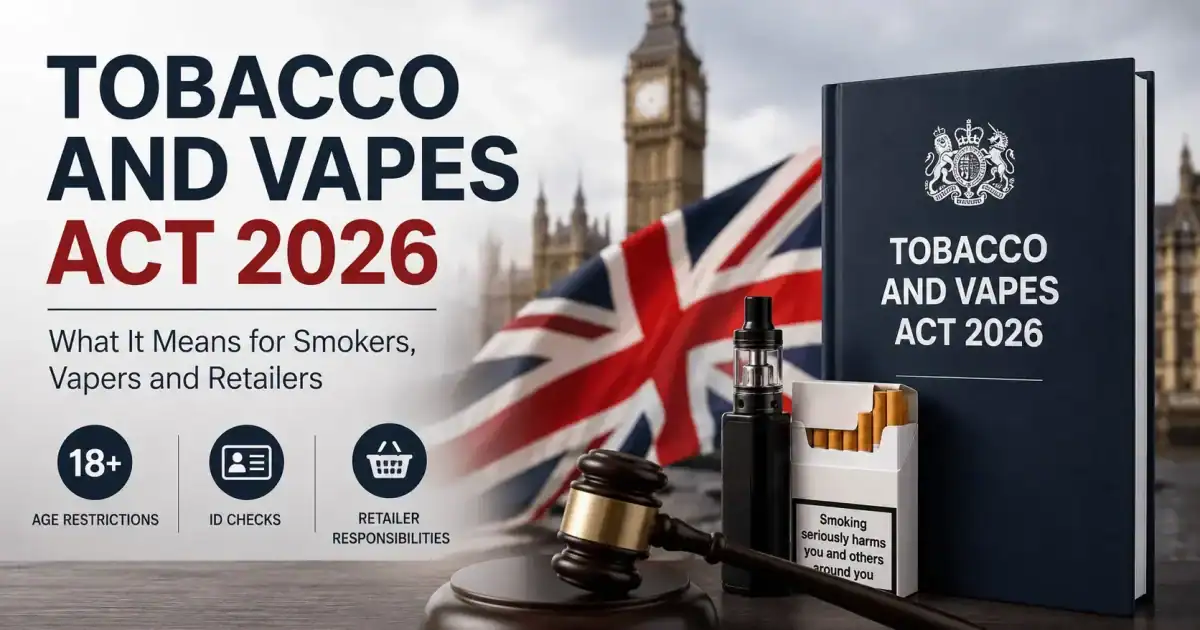 Vapers Beware: UK Tobacco and Vapes Act 2026