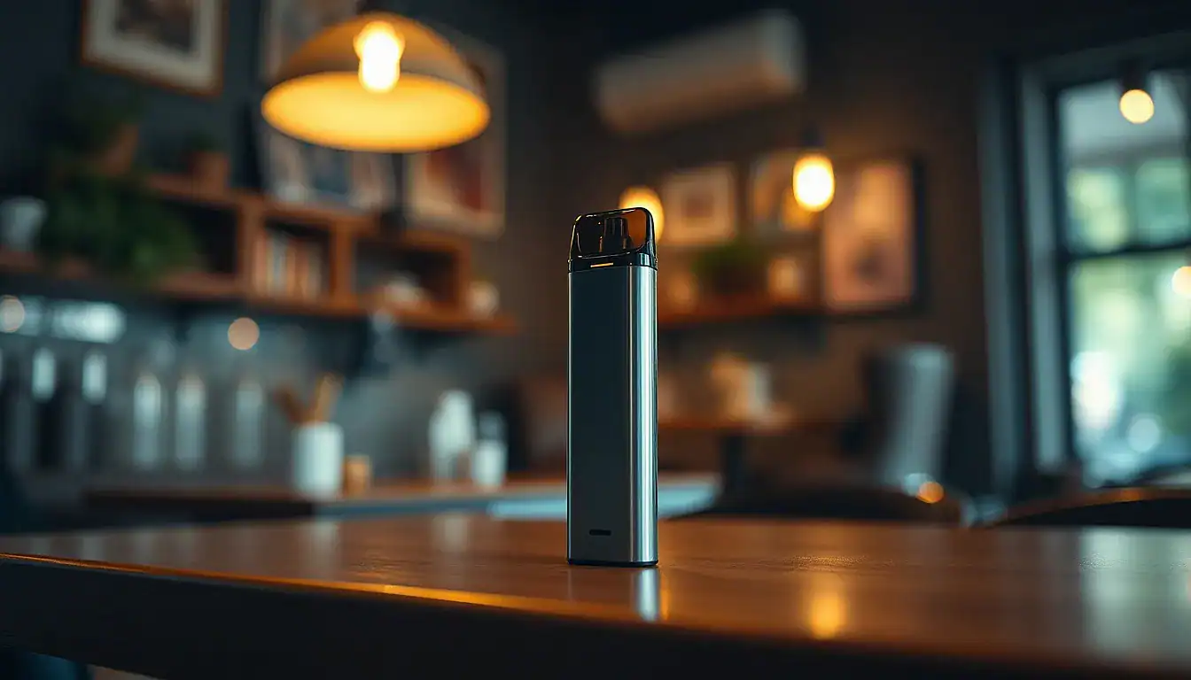Cafe setting — The Future of Vape Pod Technology