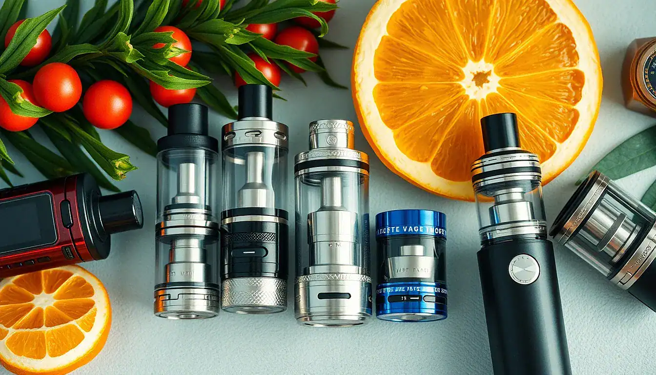 Ingredients spread — Best 25mm Vape Tanks (Compact & Portable)