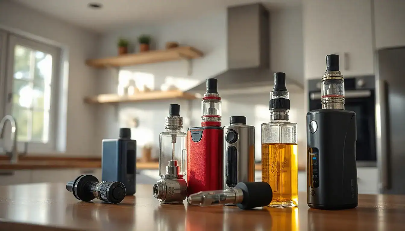 Kitchen scene — Vape Mods and E-Liquid Customization