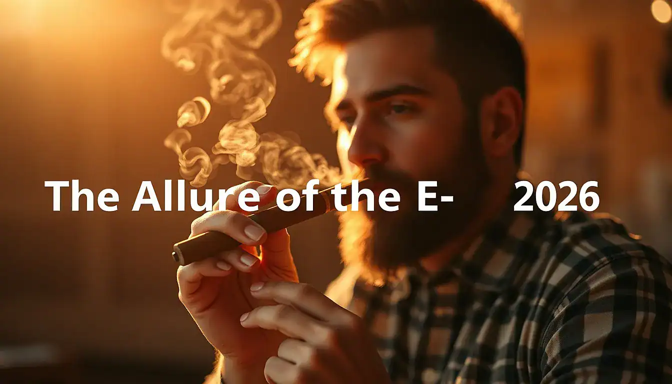 Lifestyle scene — Top E-Cigar Picks for 2026