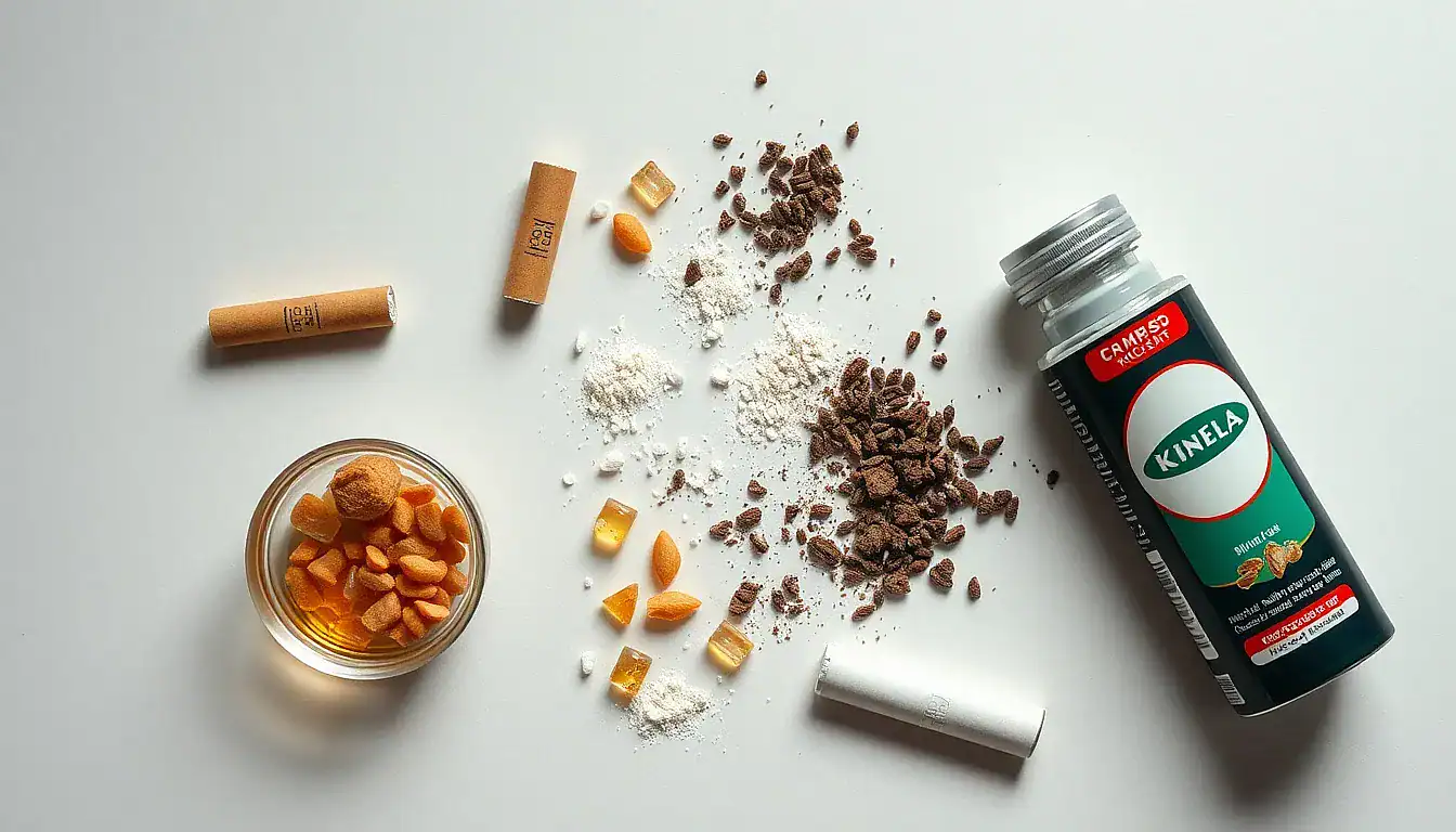 Overhead flat lay — The Chemical Additives Nobody Talks About
