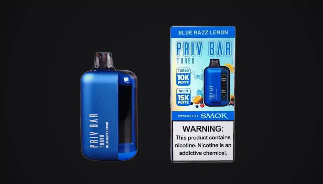 Packaging of the Priv Bar Turbo 15000