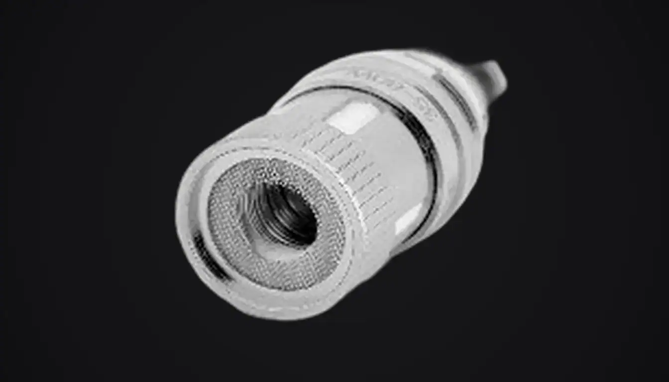 Typical atomizer head made with stainless steel