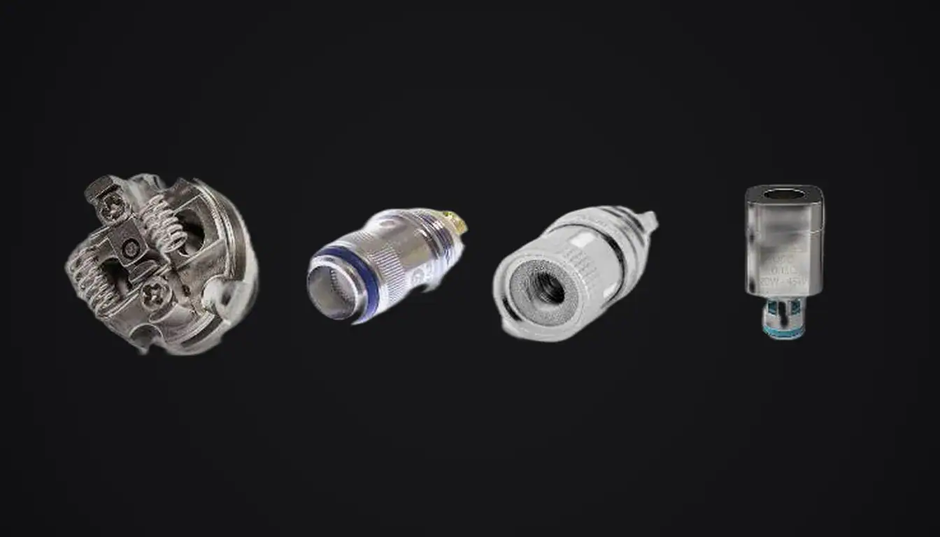 Mixture of nickel and steel coils
