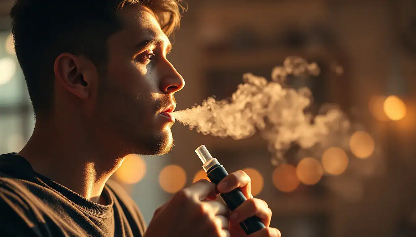 Lifestyle scene — Direct-Lung (DL) Vaping